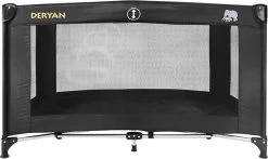 Deryan Believer Campingbedje - 120x60cm - Zwart -Kinderwagens Winkel 1200x716 3