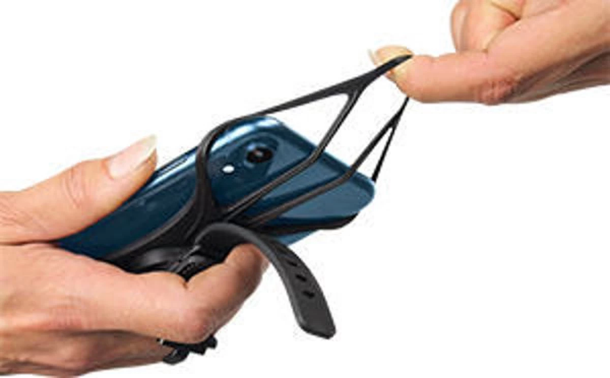 Dooky Telefoonhouder Smartphone Telefoon Houder 360* Rotatie Universeel Kinderwagen Fiets Zwart 3 Dooky Telefoonhouder Smartphone Telefoon Houder 360* Rotatie Universeel Kinderwagen Fiets Zwart - Afbeelding 3