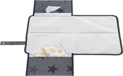 Dooky 3 In 1 Changing Pack Verschonings Matje Grey Stars -Kinderwagens Winkel 1200x745 2