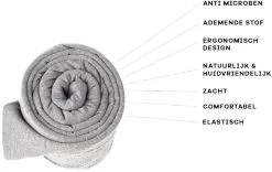 Ergonomische Rekbare Baby Draagdoek Van Katoen Om Te Knopen -Licht Grijs - Babywrap - Draagdoeken - Babydrager - Buikdrager – Rugdrager – Heupdrager - Baby Sling – Baby Carrier – Draagzak - Baby Wrap Sling - Draagdoek – Handleiding - Gratis Slabbetje -Kinderwagens Winkel 1200x757 5