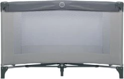 Ding Campingbedje - Grijs - 120x60 Cm - Reisbedje Inclusief Bodemmatrasje -Kinderwagens Winkel 1200x761