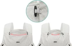 Fillikid Premium Draagzak - 2 In 1 - Ergonomisch - EU Gecertificeerd - Natural Sand - Ontworpen Met Draagconsulent -Kinderwagens Winkel 1200x769 1