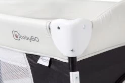 Campingbed BabyGO Sleeper DeLuxe Zwart (incl. Bodemverhoger) -Kinderwagens Winkel 1200x798 10