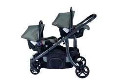 X Adventure Duo Kinderwagen / Tweeling Kinderwagen – Emerald Green -Kinderwagens Winkel 1200x799 37