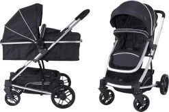 Bebies First Combi Kinderwagen Traffic - Zwart