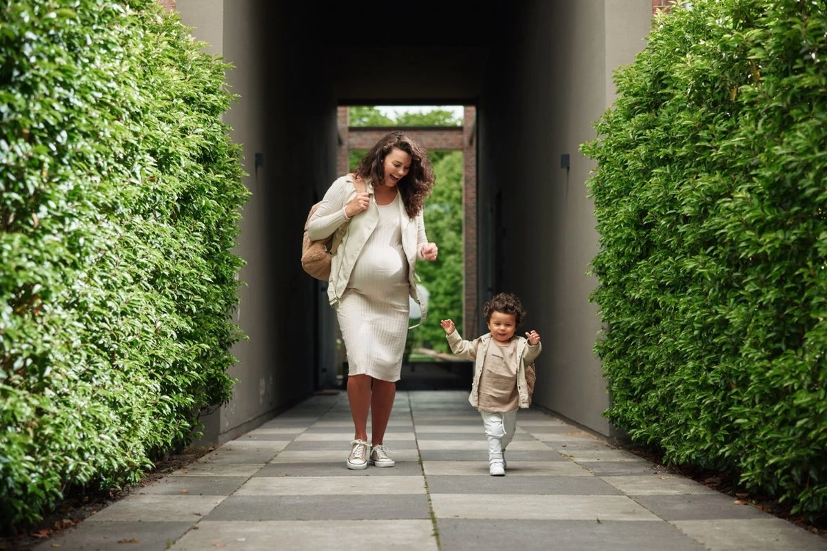 Jollein Luiertas Rugzak Boucle - Biscuit 13 Jollein Luiertas Rugzak Boucle - Biscuit - Afbeelding 13