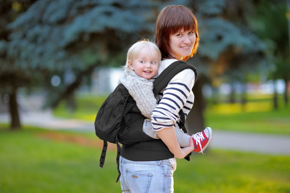 Praktische Draagzak Baby - Zwart - Babydrager - Buikdrager En Rugdrager - Opbergtas Inbegrepen 7 Praktische Draagzak Baby - Zwart - Babydrager - Buikdrager En Rugdrager - Opbergtas Inbegrepen - Afbeelding 7