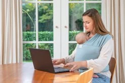 Babylonia - Tricot-Slen Organic - Draagdoek Baby - Silver Blue -Kinderwagens Winkel 1200x800 293