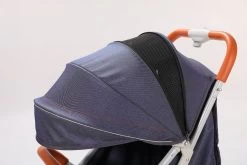 WOOSH New Buggy - Sand / Black - One Hand Folding - 3 Slaapstanden - Wandelwagen Tot 25 Kg - Regenhoes - Bekerhouder - Muggennet -Kinderwagens Winkel 1200x800 40