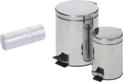 Merkloos Vuilniszakken 50 X 3 Liter | Klein, Doorzichtig Plastic | 27 X 30 Cm | Kleine Pedaalemmer Restafval Afval Zakjes -Kinderwagens Winkel 1200x803 6