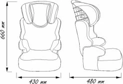 Nania Befix Eco Grey 15-36 Kg Autostoel 7009500913-X1 -Kinderwagens Winkel 1200x817 1