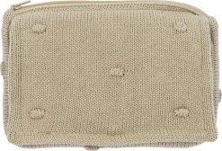 Meyco Mini Knots Billendoekjesetui - Sand -Kinderwagens Winkel 1200x817 2