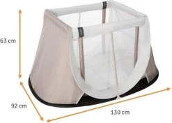 AeroMoov Instant Travel Cot Reisbed - Giraph Sky -Kinderwagens Winkel 1200x857 2