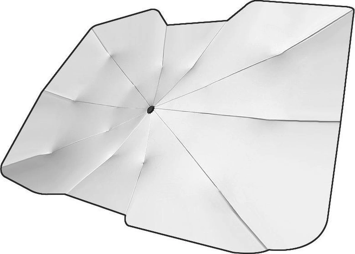 TDR - Zonnescherm / Autoparaplu - Binnenkant Voorruit Auto - Opvouwbaar - Hitte En UV Bescherming - 122 X 65 Cm 4 TDR - Zonnescherm / Autoparaplu - Binnenkant Voorruit Auto - Opvouwbaar - Hitte En UV Bescherming - 122 X 65 Cm - Afbeelding 4
