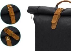 Fillikid Luiertas Rugzak - Met Verschoonmatje - Multifunctioneel - Zwart -Kinderwagens Winkel 1200x865 2