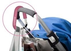 Luvion Buggy Haak / Kinderwagen Tassenhaak - Roze -Kinderwagens Winkel 1200x869 2