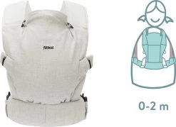 Fillikid Premium Draagzak - 2 In 1 - Ergonomisch - EU Gecertificeerd - Natural Sand - Ontworpen Met Draagconsulent -Kinderwagens Winkel 1200x871 3