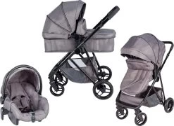 Bebies First Combi 3 In 1 Kinderwagen Optima- Grijs - Inc. Reiswieg, Zitting & Autostoel 27 Bebies First Combi 3 In 1 Kinderwagen Optima- Grijs - Inc. Reiswieg, Zitting & Autostoel -Kinderwagens Winkel 1200x874 5