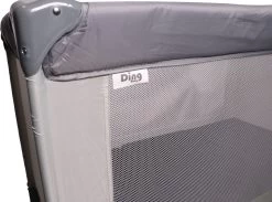 Ding Campingbedje - Grijs - 120x60 Cm - Reisbedje Inclusief Bodemmatrasje -Kinderwagens Winkel 1200x888 10