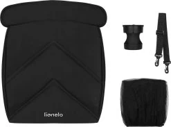 Lionelo Buggy Cloe - Kinderwagen Premium + - Tot 22 Kg - Verstelbare Rugleuning - 5-punts Veiligheidsgordels - Grote Zwenkwielen - Klamboe - Bekerhouder - Lichtgewicht - Compact - Waterdicht -Kinderwagens Winkel 1200x888 3