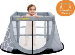 AeroMoov Instant Travel Cot Reisbed - Giraph Sky -Kinderwagens Winkel 1200x896 10