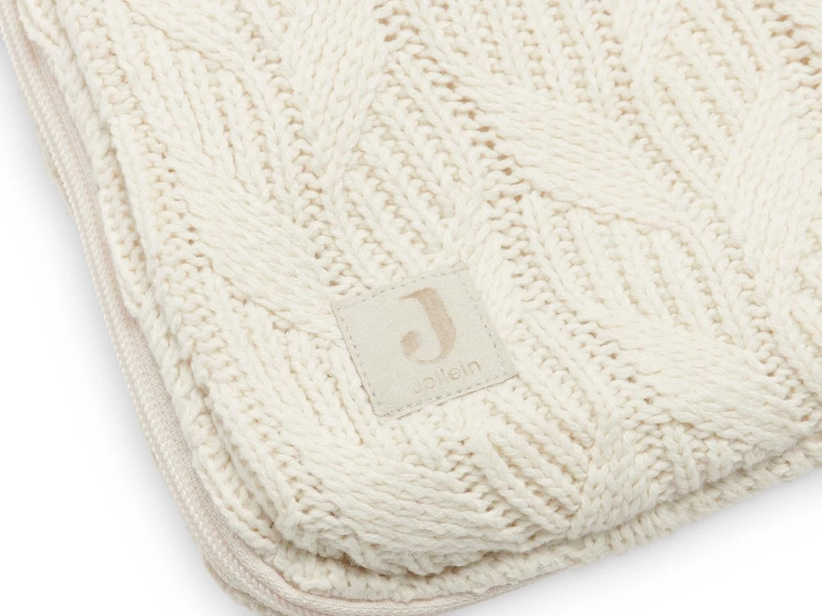 Jollein Voetenzak Voor Autostoel & Kinderwagen - Spring Knit - Ivory 8 Jollein Voetenzak Voor Autostoel & Kinderwagen - Spring Knit - Ivory - Afbeelding 8