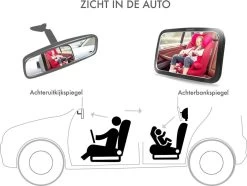 Merkloos Achterbank Spiegel Voor Baby & Kind - Auto Accessoires - Shatterproof - Zwarte A3 Verstelbare Monitor 19 Merkloos Achterbank Spiegel Voor Baby & Kind - Auto Accessoires - Shatterproof - Zwarte A3 Verstelbare Monitor -Kinderwagens Winkel 1200x902