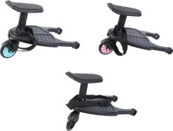 Meerijdplankje Met Zitje - Meerijdplankje Universeel – Buggy Board – Buggy Board Meerijdplankje – Buggy Universeel Meerijdplankje – Zwart Wiel -Kinderwagens Winkel 1200x908