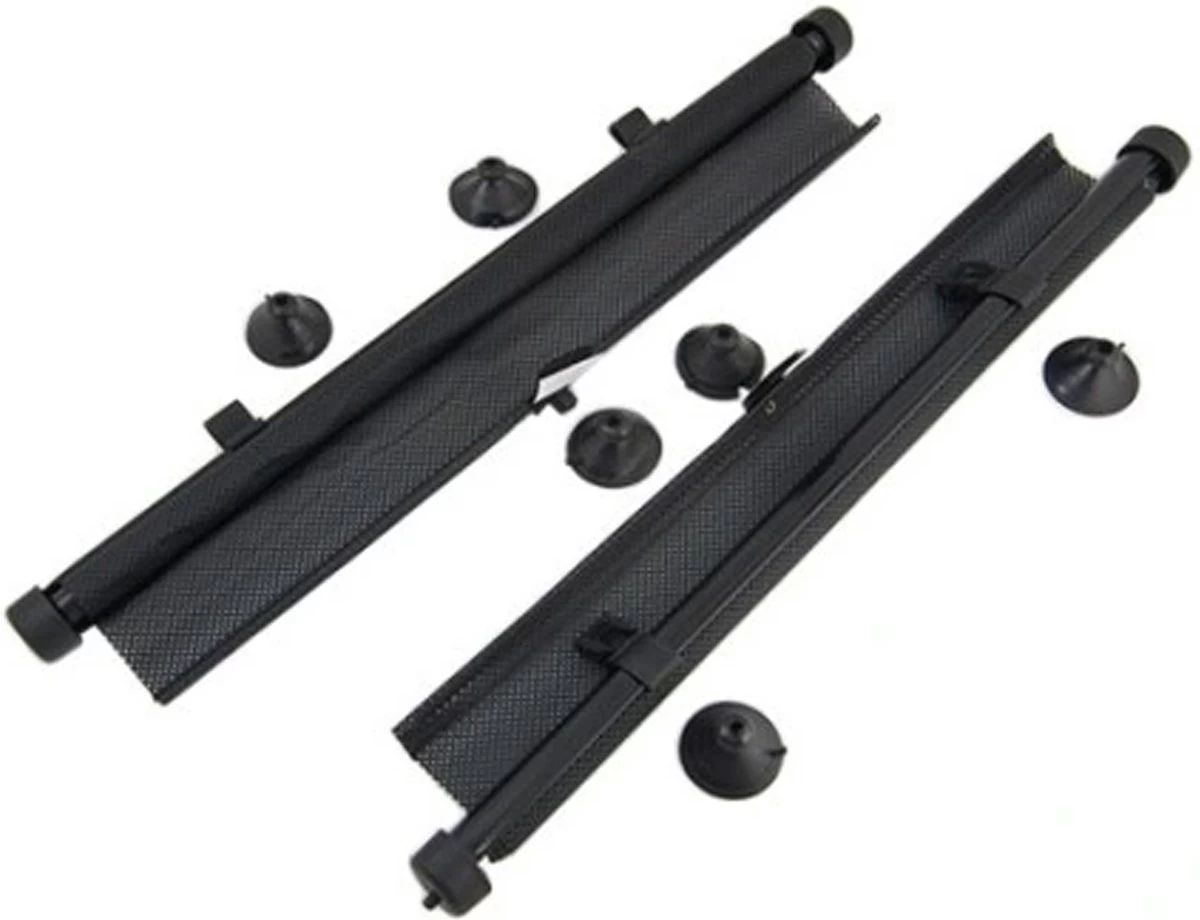 Zonnescherm Auto - Zonwering - Zijruit - UV Protectie - 2 Stuks - Oprolbaar - Rheme 2 Zonnescherm Auto - Zonwering - Zijruit - UV Protectie - 2 Stuks - Oprolbaar - Rheme - Afbeelding 2