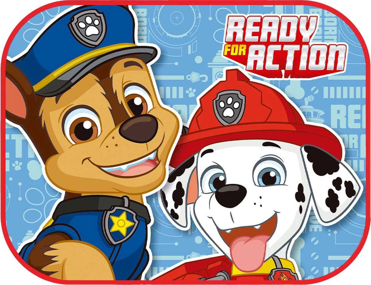 Seven Polska Zonneschermen Paw Patrol Junior 44 X 35 Cm 2 Stuks 1 Seven Polska Zonneschermen Paw Patrol Junior 44 X 35 Cm 2 Stuks