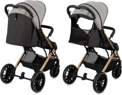 MoMi Wandelwagen - Compacte Lichtgewicht Buggy - Estelle Dakar Met XXL Wielen & Zonnekap - Leopard - Grijs-Goud (geschikt Van 6mnd - 22kg) -Kinderwagens Winkel 1200x931 4