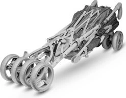 Lionelo Irma - Buggy - Wandelwagen- Lichte 7kg - Tot 15 Kg - Geveerde Wielen - 360° - Tot 5 Jaar - Opbergmand - Verstelbare Handgreep - Snel Inklapsysteem - Compact Formaat -Kinderwagens Winkel 1200x934