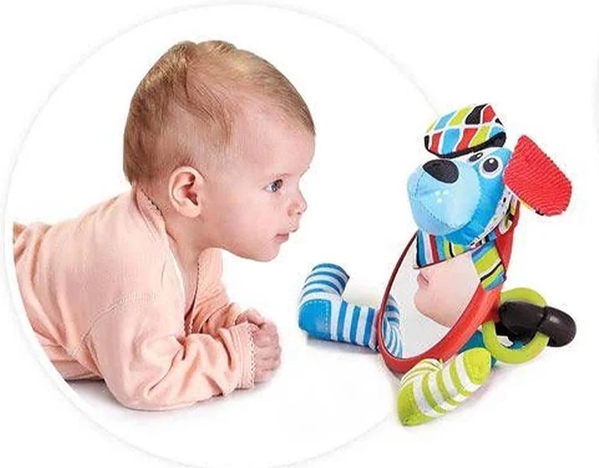 Yookidoo Spiegel Voor Baby In Auto En Buggy Model Hond 4 Yookidoo Spiegel Voor Baby In Auto En Buggy Model Hond - Afbeelding 4