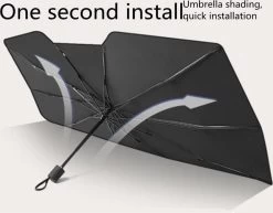 TDR - Zonnescherm / Autoparaplu - Binnenkant Voorruit Auto - Opvouwbaar - Hitte En UV Bescherming - 122 X 65 Cm 22 TDR - Zonnescherm / Autoparaplu - Binnenkant Voorruit Auto - Opvouwbaar - Hitte En UV Bescherming - 122 X 65 Cm -Kinderwagens Winkel 1200x939