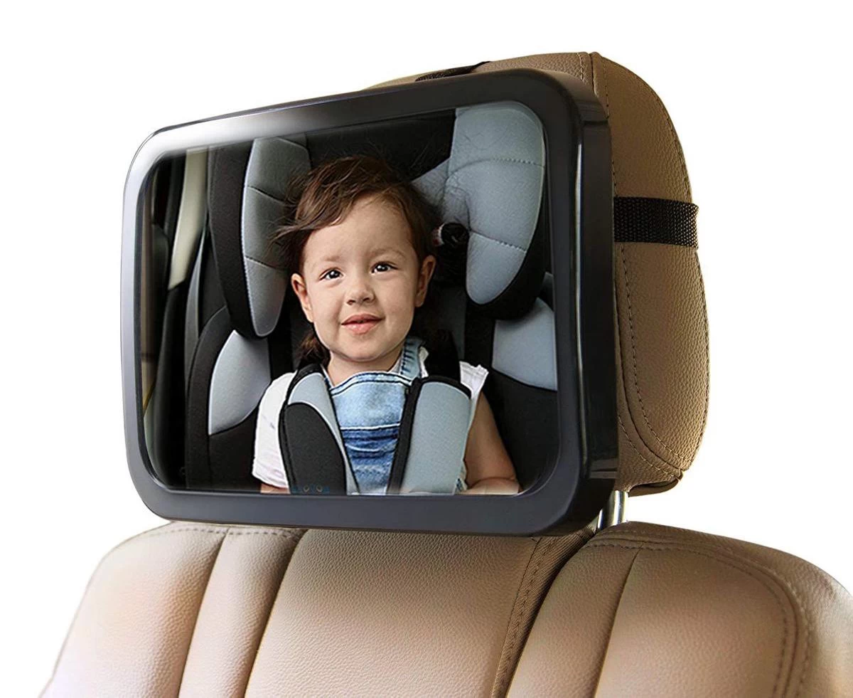 Merkloos Achterbank Spiegel Voor Baby & Kind - Auto Accessoires - Shatterproof - Zwarte A3 Verstelbare Monitor 1 Merkloos Achterbank Spiegel Voor Baby & Kind - Auto Accessoires - Shatterproof - Zwarte A3 Verstelbare Monitor