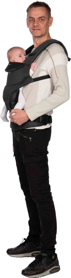 Dooky Ergonomische Draagzak Urban Comfort Grey Sapphire -Kinderwagens Winkel 309x1200