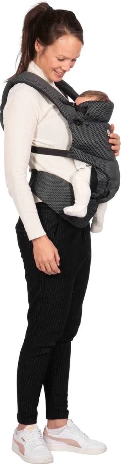 Dooky Ergonomische Draagzak Urban Comfort Grey Sapphire -Kinderwagens Winkel 314x1200