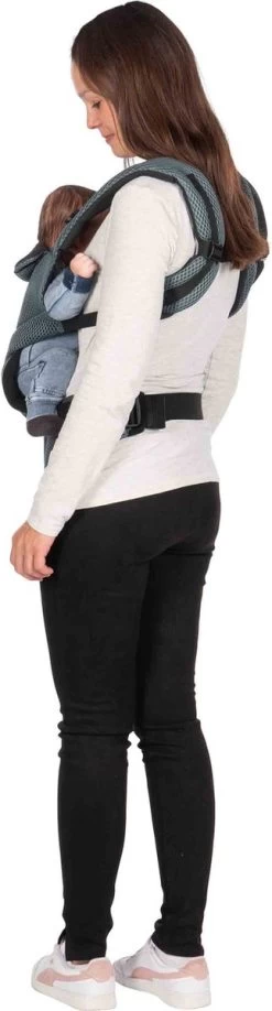 Dooky Ergonomische Draagzak Urban Comfort Green Emerald -Kinderwagens Winkel 323x1200