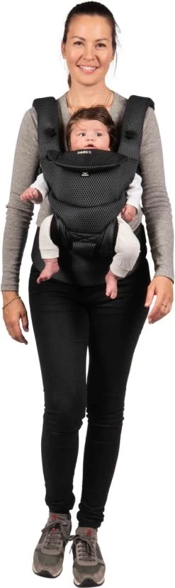 Dooky Ergonomische Draagzak Urban Comfort Grey Sapphire -Kinderwagens Winkel 358x1200