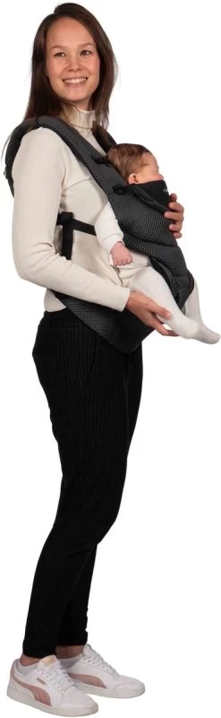 Dooky Ergonomische Draagzak Urban Comfort Grey Sapphire -Kinderwagens Winkel 370x1200