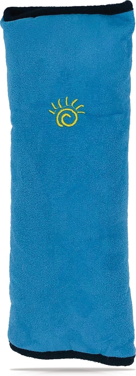 3D Blauwe Gordelkussen Of Slaapkussen Als Reiskussen In De Auto. Dit Kussen Is De Beschermer Van Riem/Gordel, Nek, Hoofd En Kind Bij Het Slapen 1 3D Blauwe Gordelkussen Of Slaapkussen Als Reiskussen In De Auto. Dit Kussen Is De Beschermer Van Riem/Gordel, Nek, Hoofd En Kind Bij Het Slapen