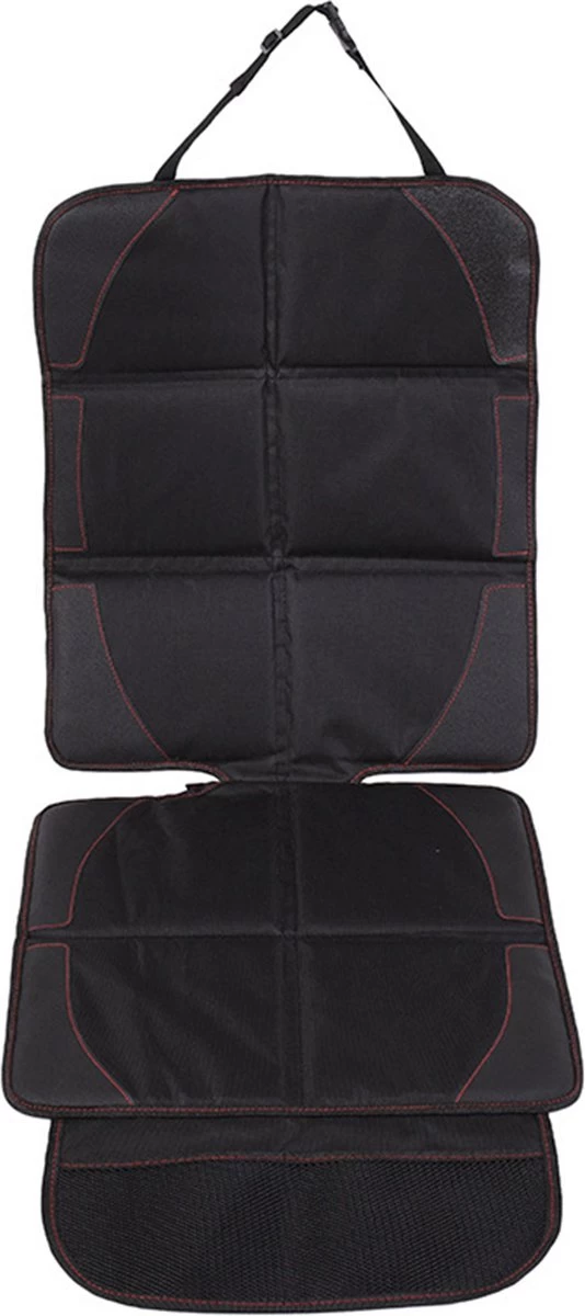 YONO Autostoel Beschermer Met Organizer - Hoes Bekleding Isofix Compatibel - Auto Accessoiers - Rugleuning Bescherming - Zwart 1 YONO Autostoel Beschermer Met Organizer - Hoes Bekleding Isofix Compatibel - Auto Accessoiers - Rugleuning Bescherming - Zwart