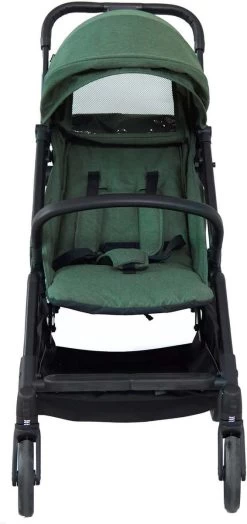 Prénatal Compact Buggy – Kinderwagen Met Boodschappenmand En Zonneklep - Traploos Verstelbare Wandelwagen – Inklapbaar Met 1 Hand - Plooibuggy Groen -Kinderwagens Winkel 566x1200