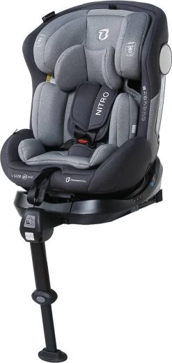 Autostoel Titanium Baby Nitro I-Size 360° 0-1-2-3 Isofix Rotation Grey -Kinderwagens Winkel 570x1200 2
