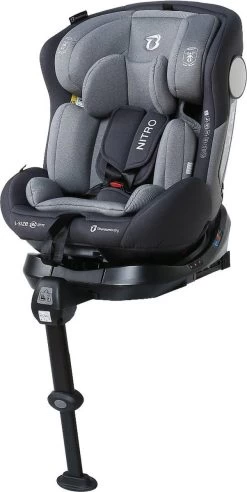 Autostoel Titanium Baby Nitro I-Size 360° 0-1-2-3 Isofix Rotation Grey -Kinderwagens Winkel 602x1200