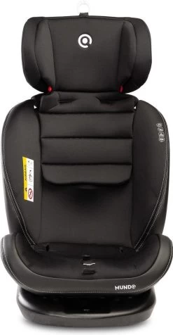 MUNDO 0-36 KG ISOFIX - 360 Graden Draaibaar Zwart -Kinderwagens Winkel 623x1200 1