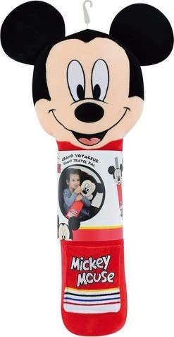 Disney - Mickey Mouse - Gordelkussen - Gordelknuffel - Rood - 54cm -Kinderwagens Winkel 623x1200