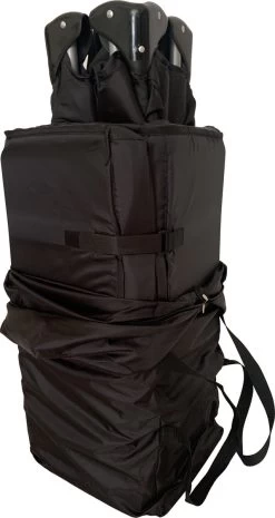 Cabino Campingbedje / Reisbed Set Inclusief Comfortabel Matras 60x120cm Zwart -Kinderwagens Winkel 638x1200