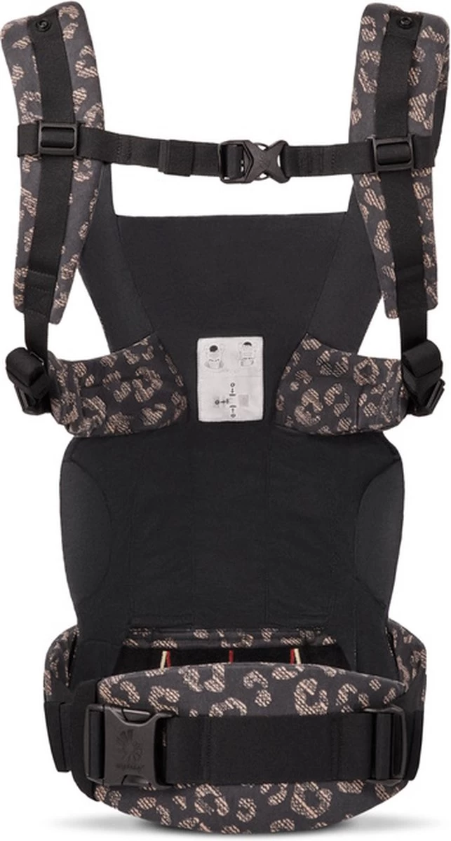 Ergobaby Omni Dream Draagzak - Black Leopard - Ergonomische Baby Draagzak Voor Baby En Drager 6 Ergobaby Omni Dream Draagzak - Black Leopard - Ergonomische Baby Draagzak Voor Baby En Drager - Afbeelding 6