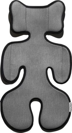 Hamilton By Yoop Inlegkussen Voor Buggy Grijs - Ademend Zitkussen Wandelwagen - Inlegmat Tegen Zweten En Beschermd Tegen Vlekken - Wasbaar Inzetstuk Kinderwagen